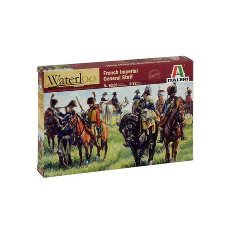 Model Kit figurines 6016 - FRENCH IMPERIAL GENERAL STAFF (NAP. WARS) (1:72)