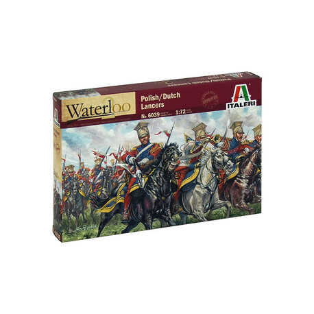 Model Kit figures 6039 - POLISH-DUTCH LANCERS (NAP.WARS) (1:72)