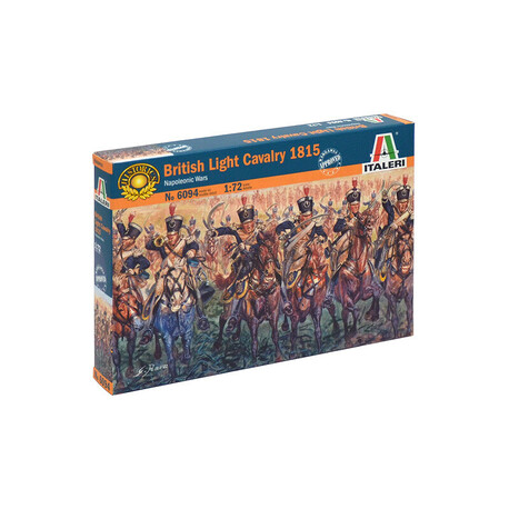 Model Kit figurky 6094 - NAPOLEONIC WARS - BRITISH LIGHT CAVALRY 1815 (1:72)