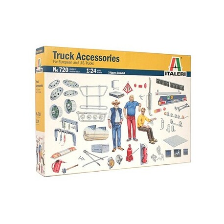 Model Kit doplňky 0720 - TRUCK ACCESSORIES (1:24)