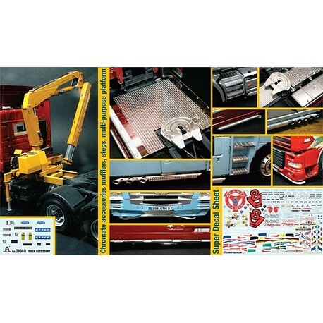 Model Kit 3854 - Truck Accessories Set II (1:24)