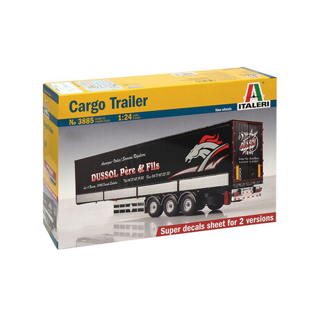 Model Kit návěs 3885 - CARGO TRAILER (1:24)