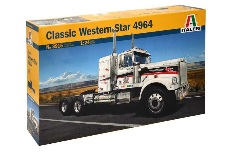 Italeri Model Kit truck 3915 - CLASSIC WESTERN STAR (1:24) - 33-3915 - expresní doprava