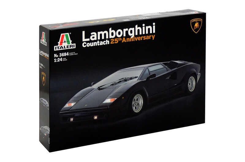 Italeri LAMBORGHINI COUNTACH 25th Anniversary 1:24