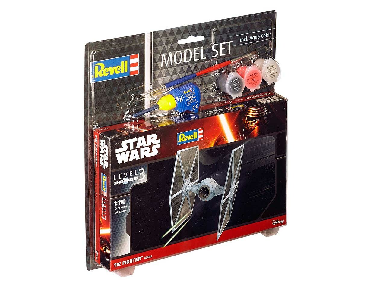 Revell ModelSet SW 63605 - TIE Fighter (1:110) - 18-63605 - expresní doprava