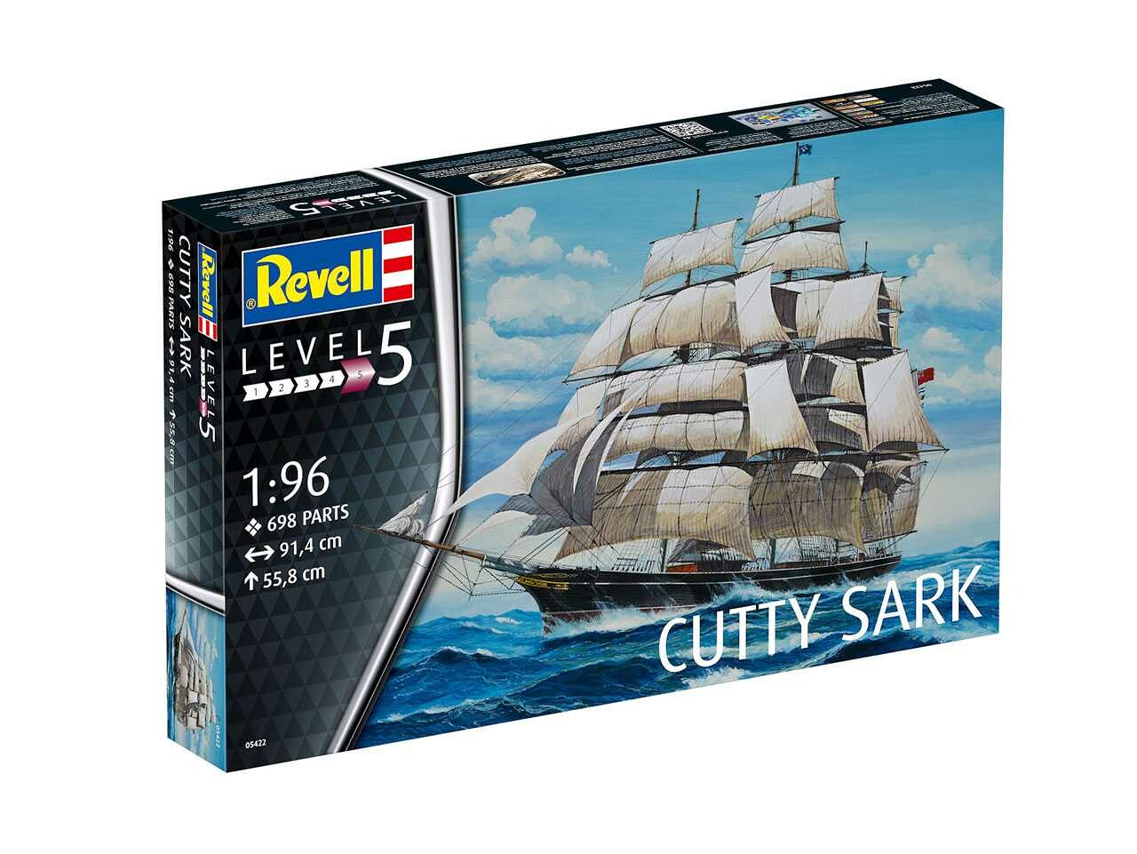 Revell Plastic ModelKit loď 05422 - Cutty Sark (1:96) - 18-05422 - expresní doprava