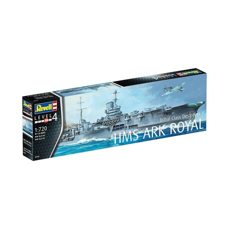 Plastic ModelKit loď 05149 - HMS Ark Royal & Tribal Class Destroyer (1:720)