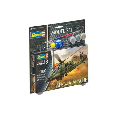 ModelSet vrtulník 64985 - AH-64A Apache (1:100)