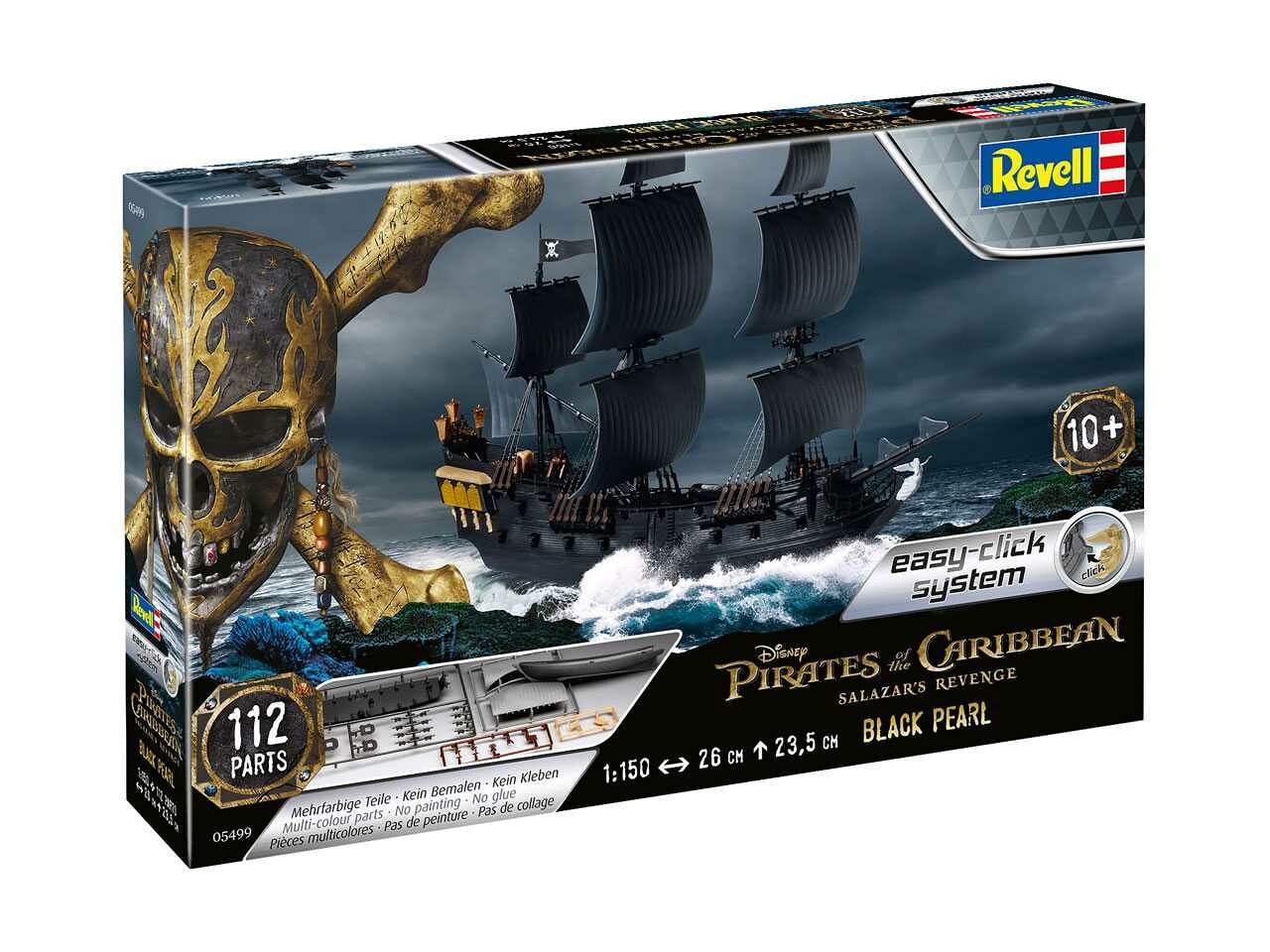 Revell EasyClick loď 05499 - Black Pearl (1:150) - 18-05499 - expresní doprava