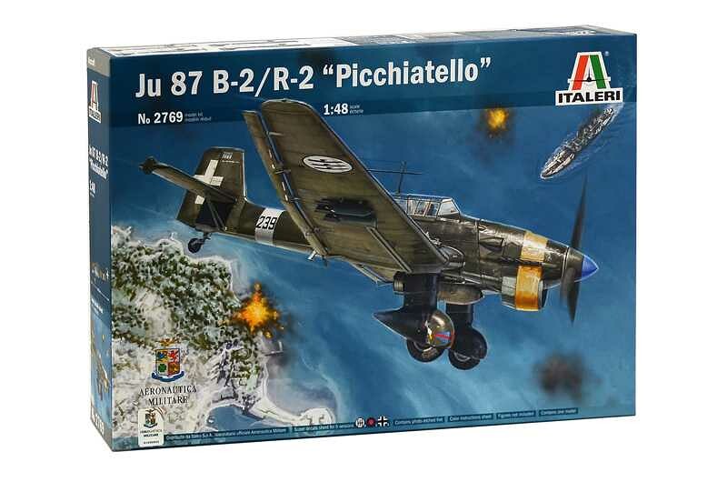 Italeri Model Kit letadlo 2769 - JU 87 B-2/R-2 "PICCHIATELLO" (1:48) - 33-2769 - expresní doprava