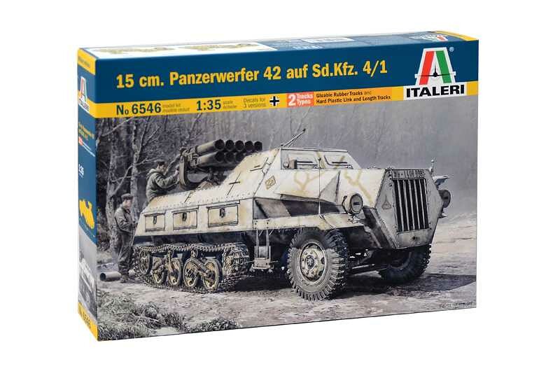 Italeri PANZERWERFER 42 AUF SD.KFZ. 4x115 cm 6546 1:35