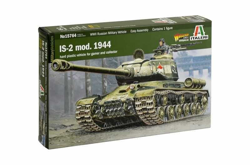 Italeri Wargames tank 15764 - IS-2 MOD. 1944 (1:56) - 33-15764 - expresní doprava