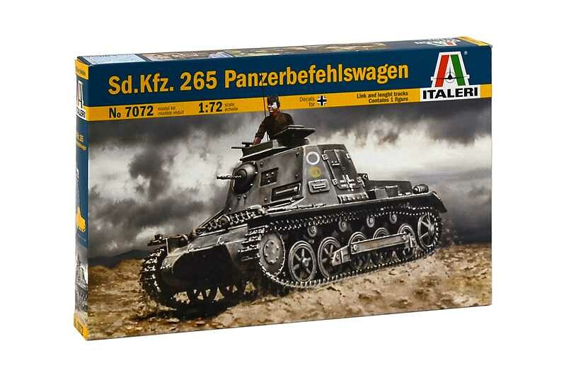 Italeri Krupp Sd. kfz. 265 Panzerbefehlswagen 1:72