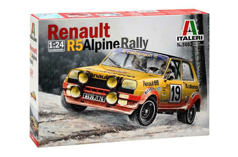 Italeri RENAULT R5 ALPINE RALLY 3652 1:24