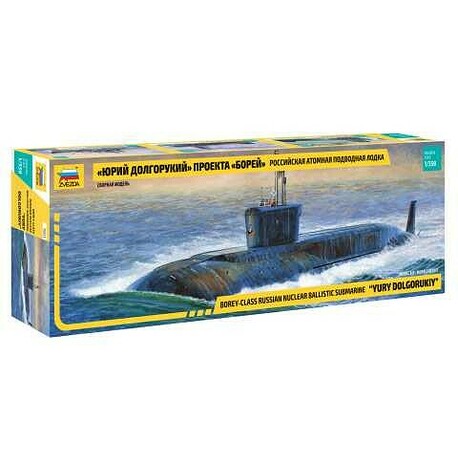 Model Kit ponorka 9061 - Nuclear Submarine "Yury Dolgorukiy" (1:350)