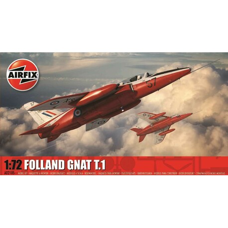 Classic Kit letadlo A02105 - Folland Gnat T.1 (1:72)