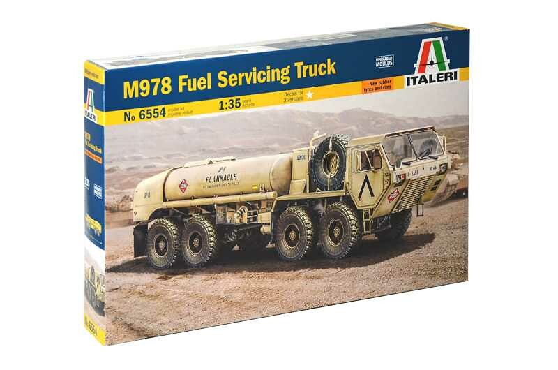 Italeri Oshkosh M978 Fuel Servicing Truck IT6554 1:35