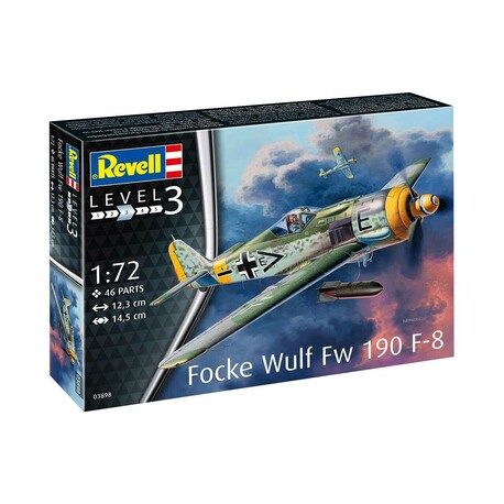 Plastic ModelKit letadlo 03898 - Focke Wulf Fw190 F-8 (1:72)