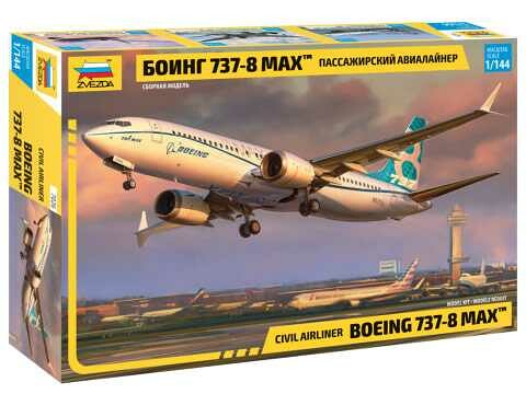 Zvezda Model Kit letadlo 7026 - Boeing 737- 8 MAX (1:144) - 32-7026 - expresní doprava