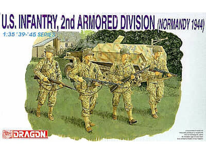 DRAGON Model Kit figurky 6120 - U.S. INFANTRY (1:35) - 34-6120 - expresní doprava