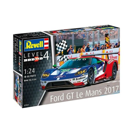 Plastic ModelKit auto 07041 - Ford GT Le Mans 2017 (1:24)