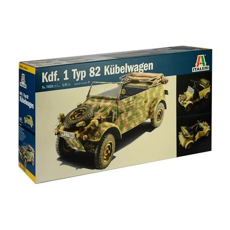 Model Kit military 7405 - Kdf.1 Type 82 Kübelwagen (1: 9)