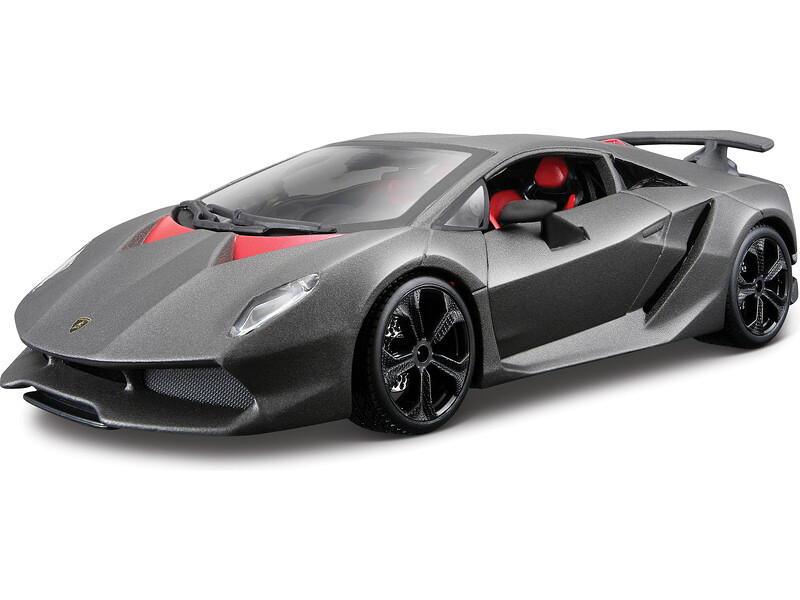 Bburago Plus Lamborghini Sesto Elemento 1:24 černá - BB18-21061 - expresní doprava