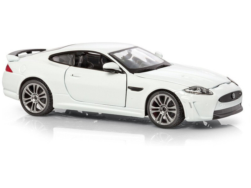 Bburago Plus Jaguar XKR-S 1:24 biela [BB18-21063W]