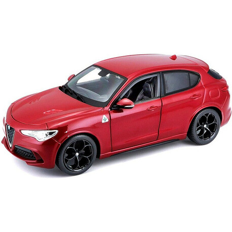 Bburago Alfa Romeo Stelvio 1:24 red