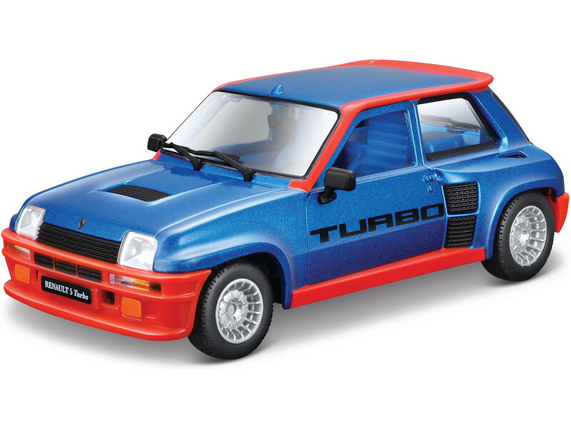 Bburago Renault 5 Turbo 1:24 modrá - BB18-21088B - expresní doprava