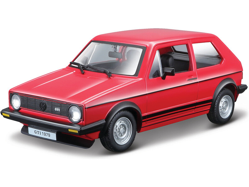 Bburago Volkswagen Golf MK1 GTI 1:24 červená - BB18-21089R - expresní doprava