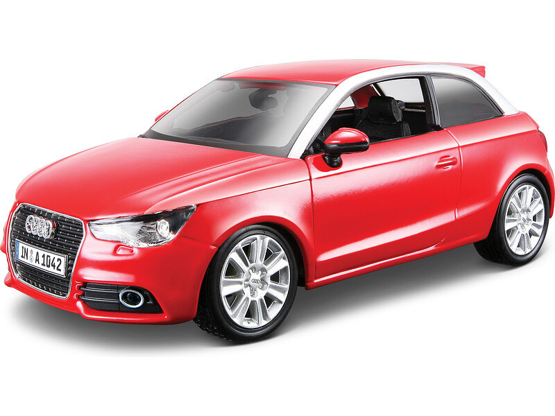 Bburago Audi A1 1:24 červená - BB18-22127R - expresní doprava