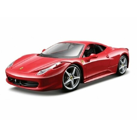 Bburago Ferrari 458 Italia 1:24 červená