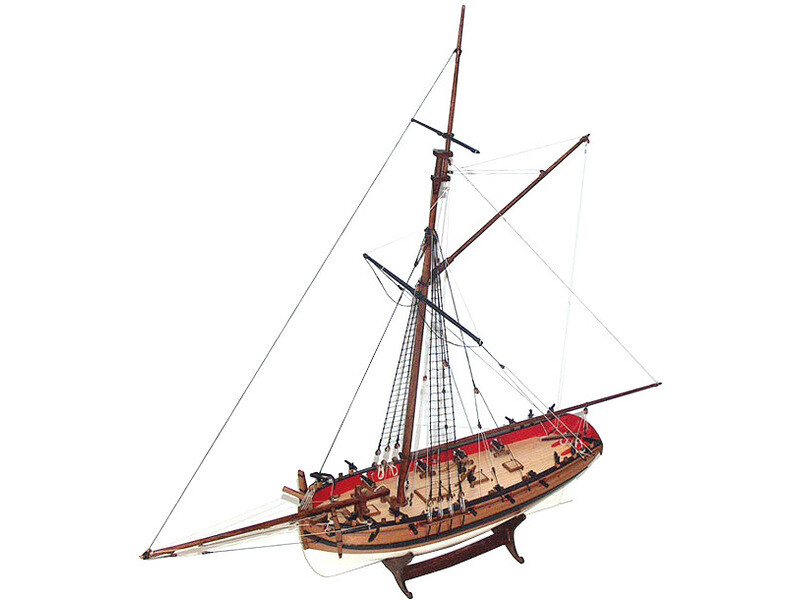 CALDERCRAFT H.M. Sherbourne kutr 18. století 1:64 kit - KR-29010 - expresní doprava