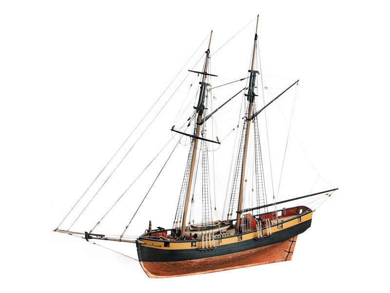 CALDERCRAFT H.M. Pickle škuner 1805 1:64 kit - KR-29018 - expresní doprava