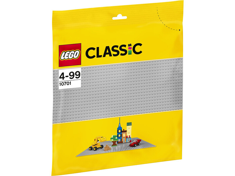 LEGO Classic - Sivá podložka na stavanie [LEGO10701]