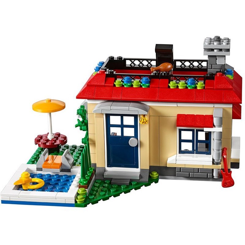 Lego Creator Modular Holiday At The Pool Profimodel Cz