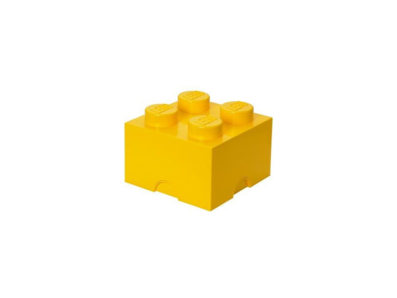 LEGO úložný box 250x250x180mm - žltý [LEGO40031732]