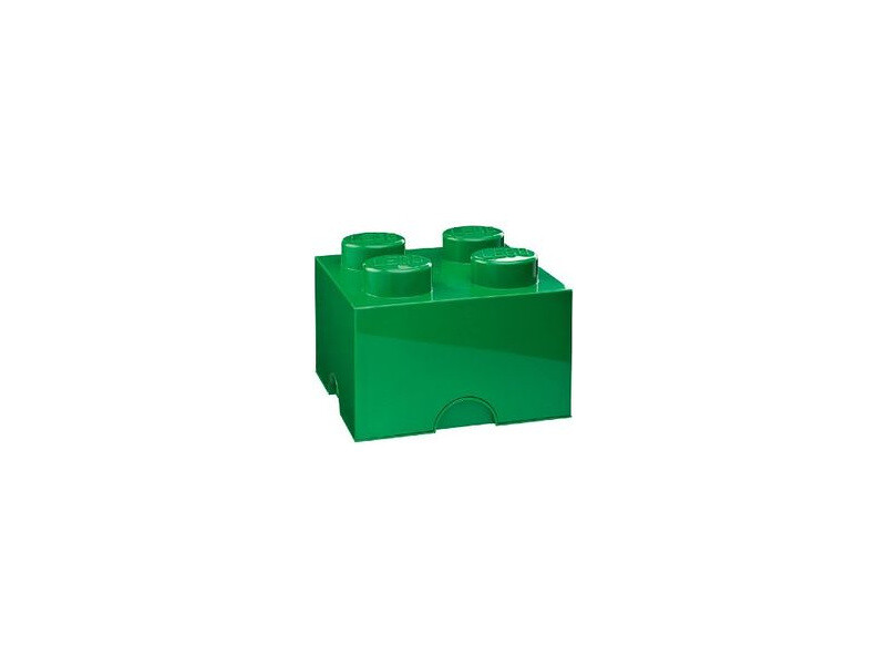 LEGO Licence LEGO úložný box 250x250x180mm - tmavě zelený - LEGO40031734 - expresní doprava