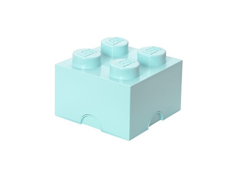 LEGO Licence LEGO úložný box 250x250x180mm - aqua - LEGO40031742 - expresní doprava