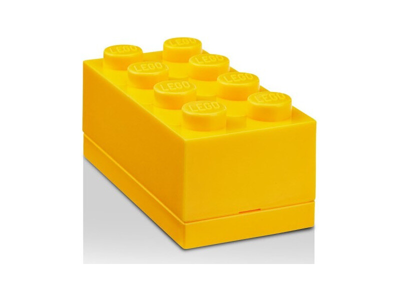 LEGO mini box 46x92x43mm - žltý [LEGO40121732]