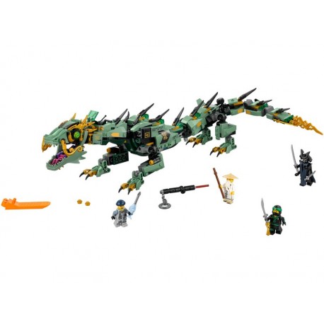 Green lego ninjago dragon online