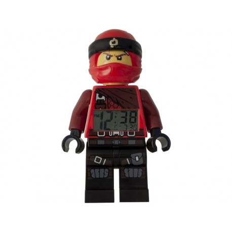 LEGO hodiny s budíkem - Ninjago Kai