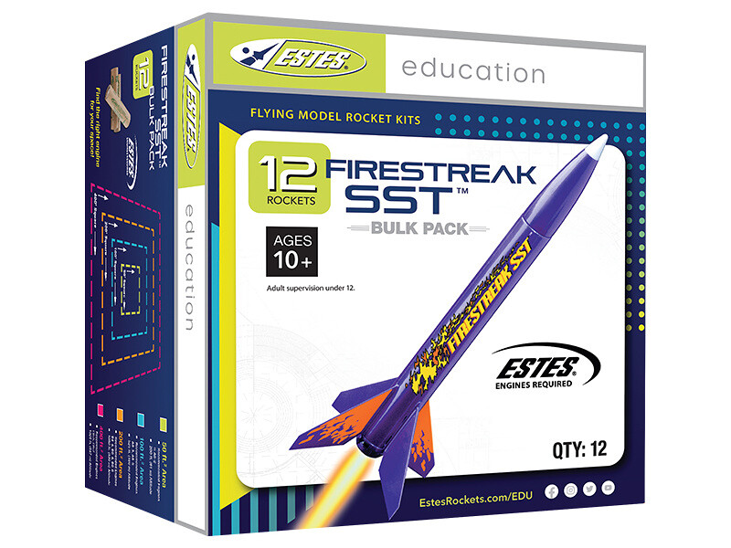 Estes Firestreak SST E2X (12ks) - RD-ES1794 - expresní doprava