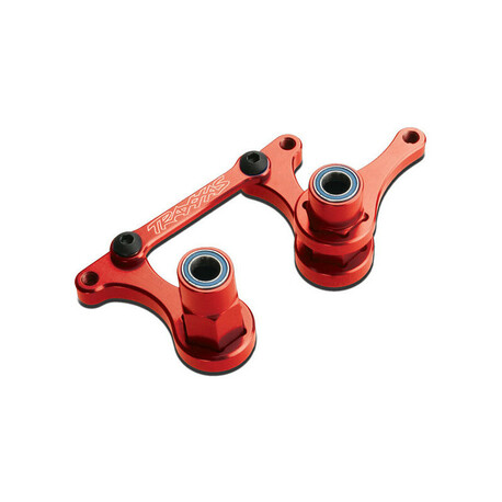 Traxxas aluminum steering lever red