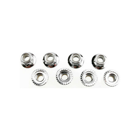 Traxxas M5 self-locking nut with knurled collar (8)