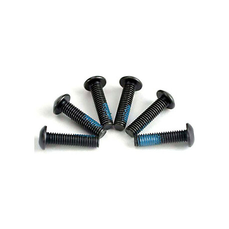 Traxxas hex screw half round head M3x12mm (6)