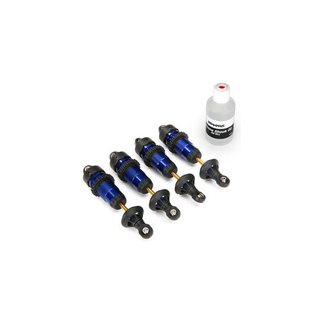 Traxxas shock absorber GTR aluminum blue (2)