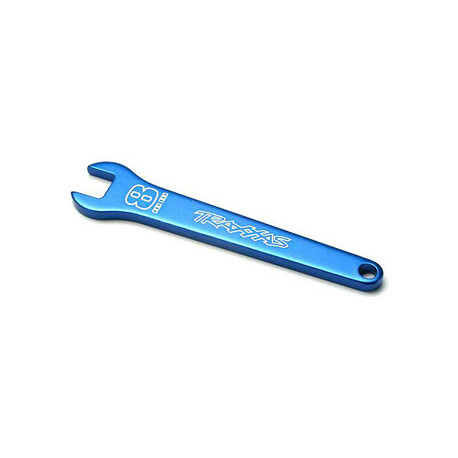 Traxxas Schraubenschlüssel 8mm Aluminium blau