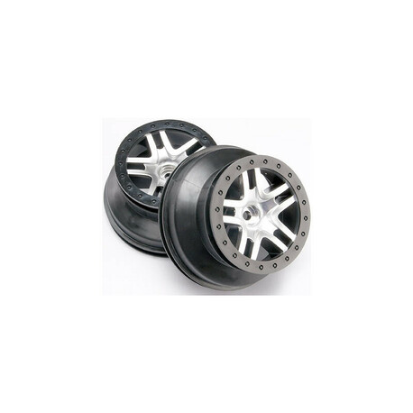 Traxxas Disc 2.2 / 3.0 "SCT Split-Spoke Satin-Black (2) (2WD Front)